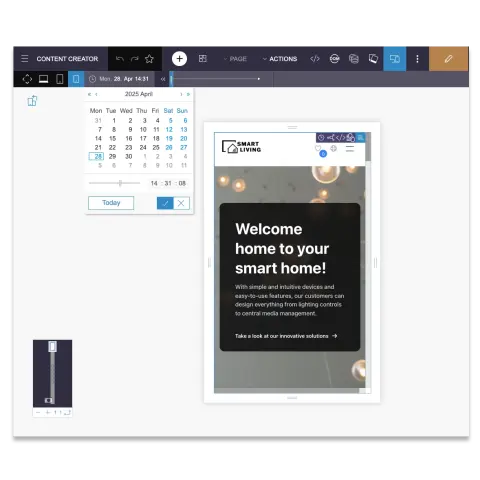 Omnichannel Manager: editing content that serves web, app and commerce